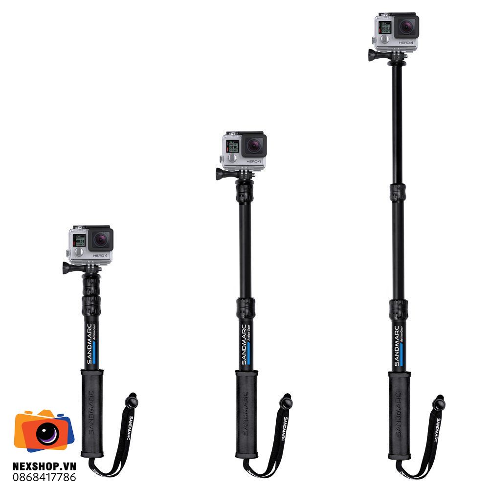 Gậy Cầm Tay Sandmarc Pole Compact Edition | Chính Hãng - khả năng kết nối thiết bị