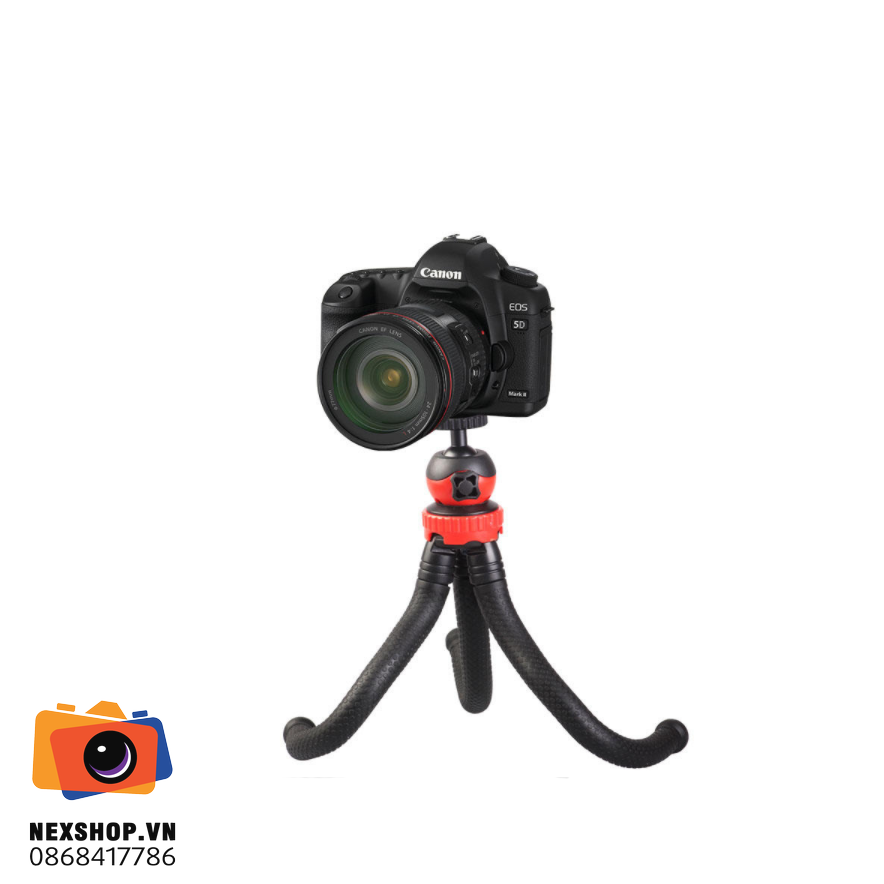 Chân máy ảnh Flexible Tripod MZ305 - cấu hình hộp sạc