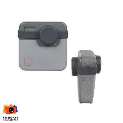 Cover Gopro Fusion | Đen | Nhập khẩu | Chính hãng - mặt sau và phụ kiện đi kèm