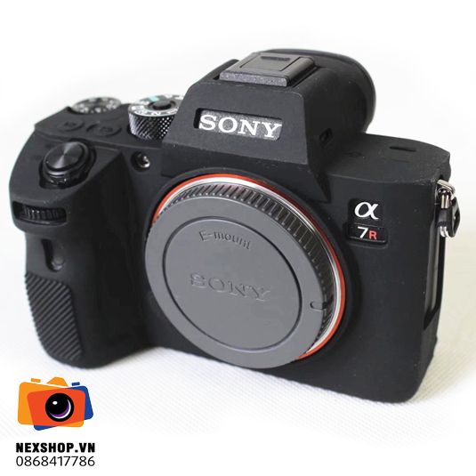 Bao Silicon máy ảnh Sony A7iii - A7Riii | Đen | Nhập khẩu