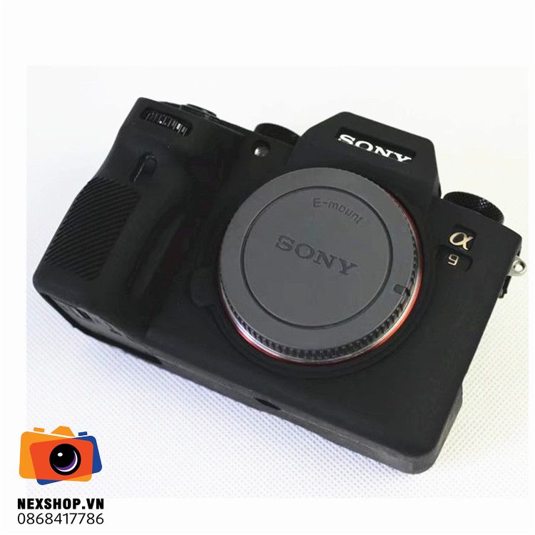 Bao Silicon máy ảnh Sony A7iii - A7Riii | Đen | Nhập khẩu