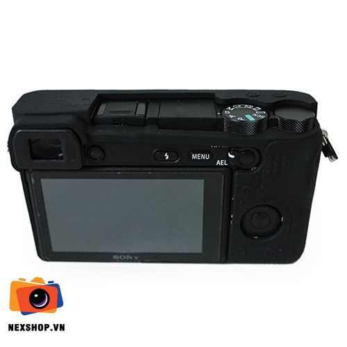 Bao Silicon máy ảnh Sony A6500 | Đen | Nhập khẩu