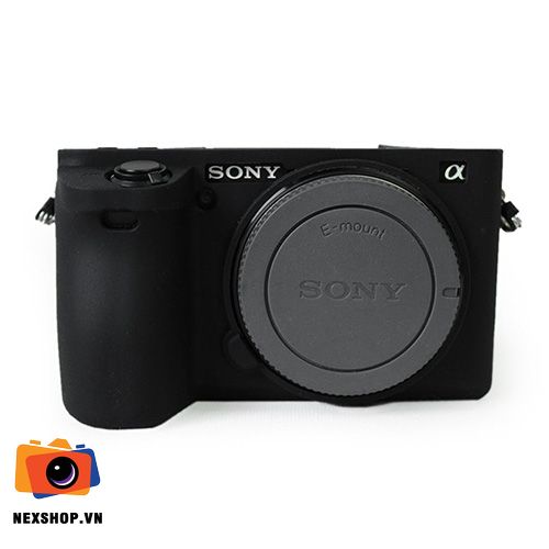 Bao Silicon máy ảnh Sony A6500 | Đen | Nhập khẩu