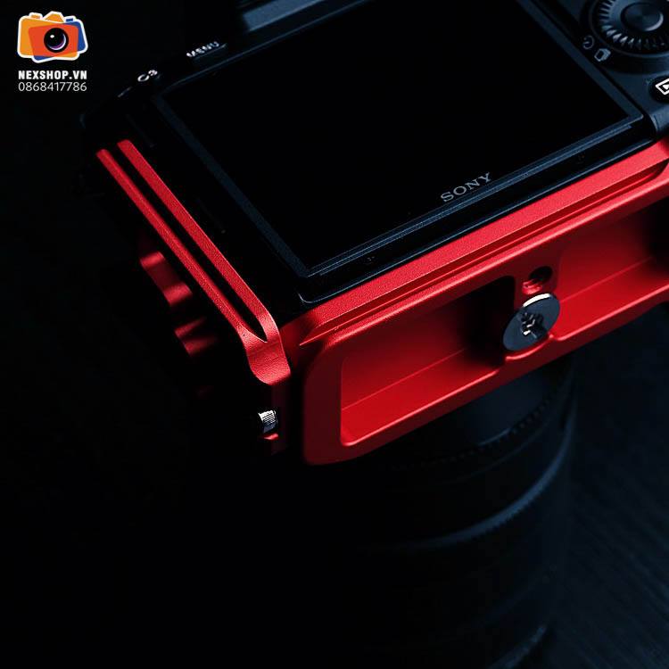 Lplate Red King Camera Designs | A9/A7R3/A7m3 | Nhập khẩu