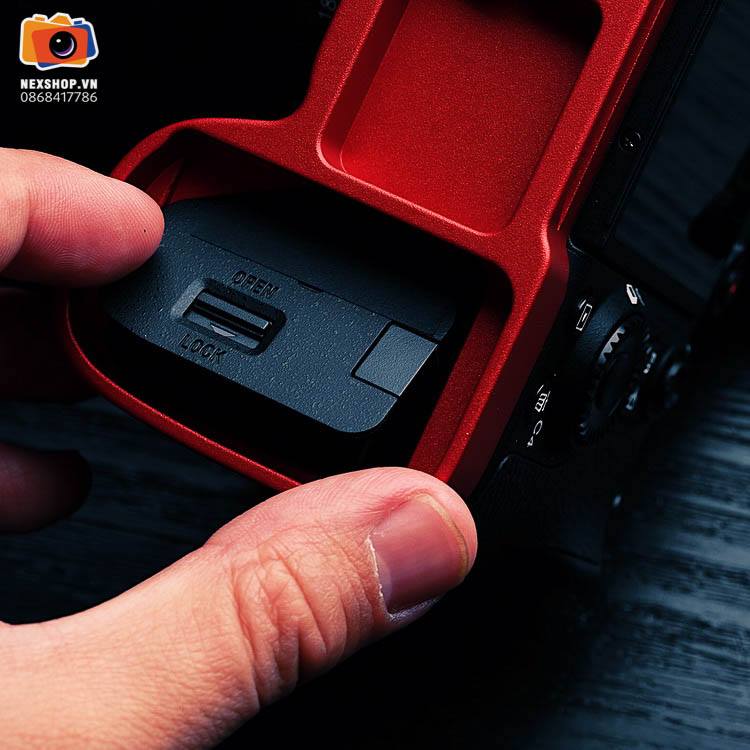 Lplate Red King Camera Designs | Thích hợp A9/A7R3/A7m3 | Nhập kh - thiết kế và phụ kiện