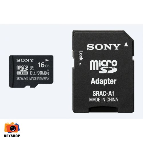 Thẻ nhớ MicroSD Sony 16GB | Tốc độ 90MB/s | Chính hãng - chi tiết sản phẩm