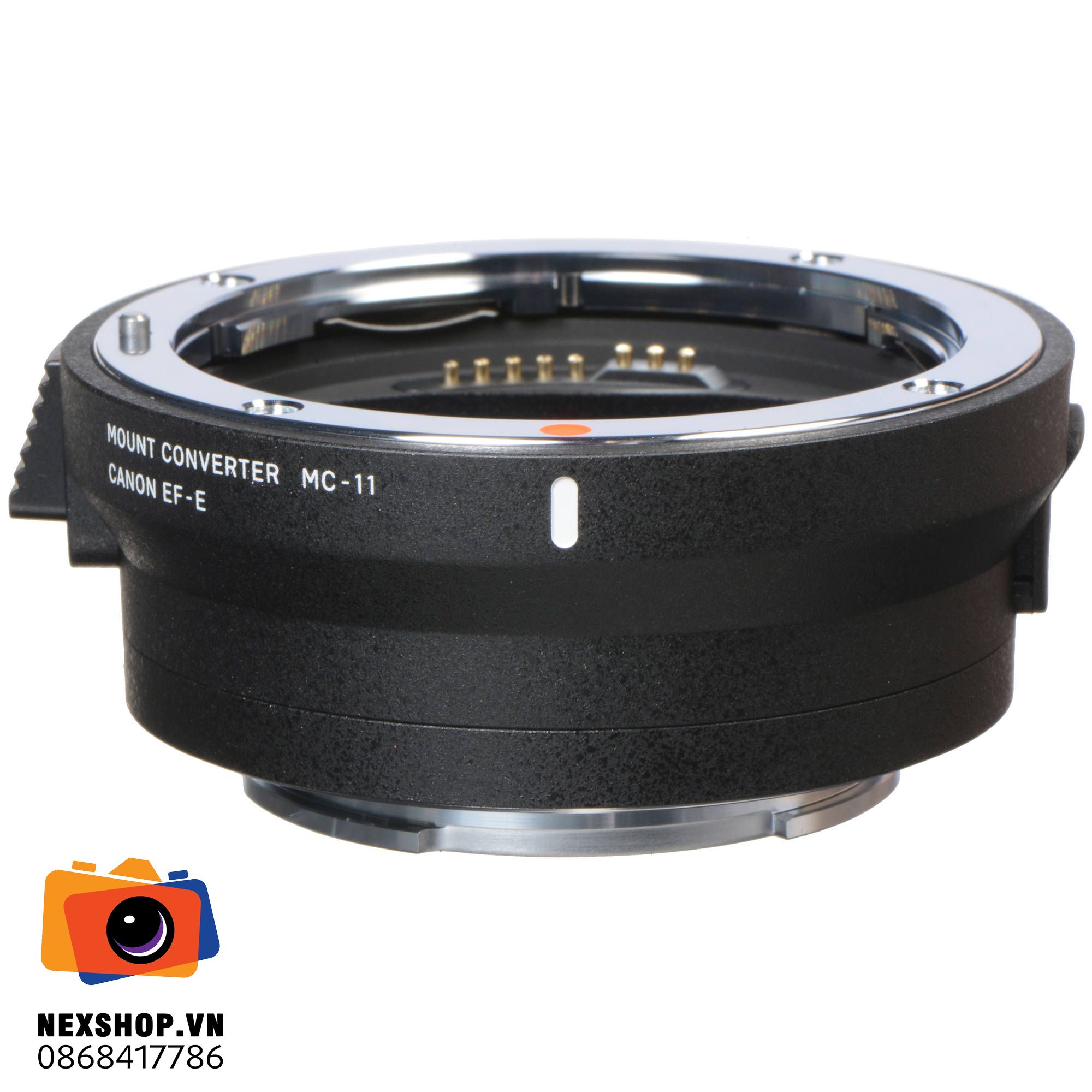 Ngàm chuyển Sigma MC-11 | Chuyển đổi mount chính hãng - mặt sau và phụ kiện đi kèm
