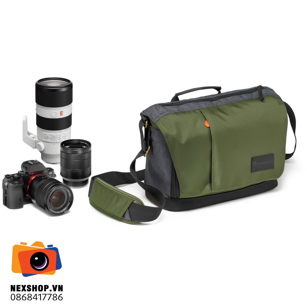 Túi máy ảnh Manfrotto Street CSC Messenger | Chính hãng - cấu hình hộp sạc