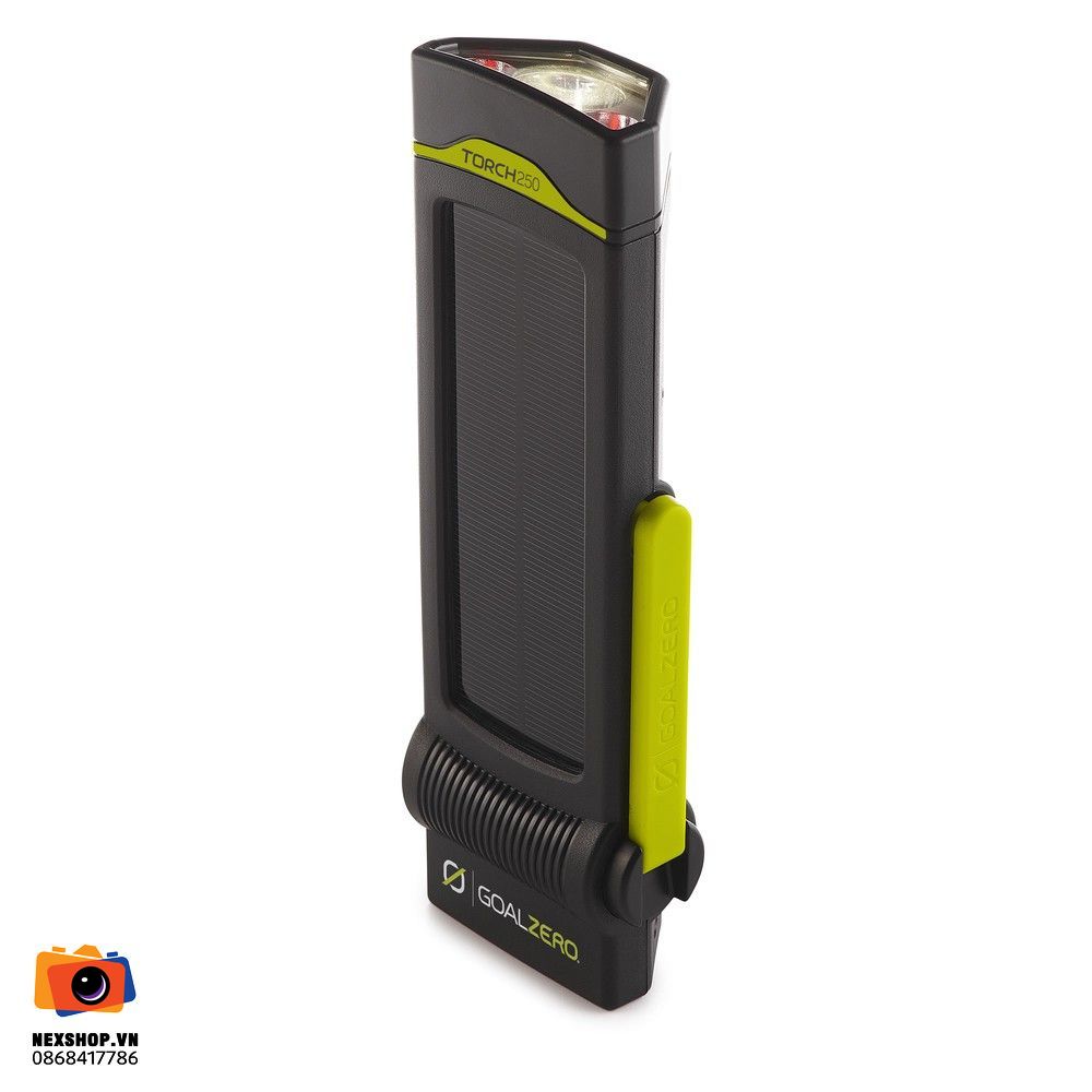 Đèn pin năng lượng mặt trời Goal Zero Torch 250 | Chính hãng - mặt sau và phụ kiện đi kèm