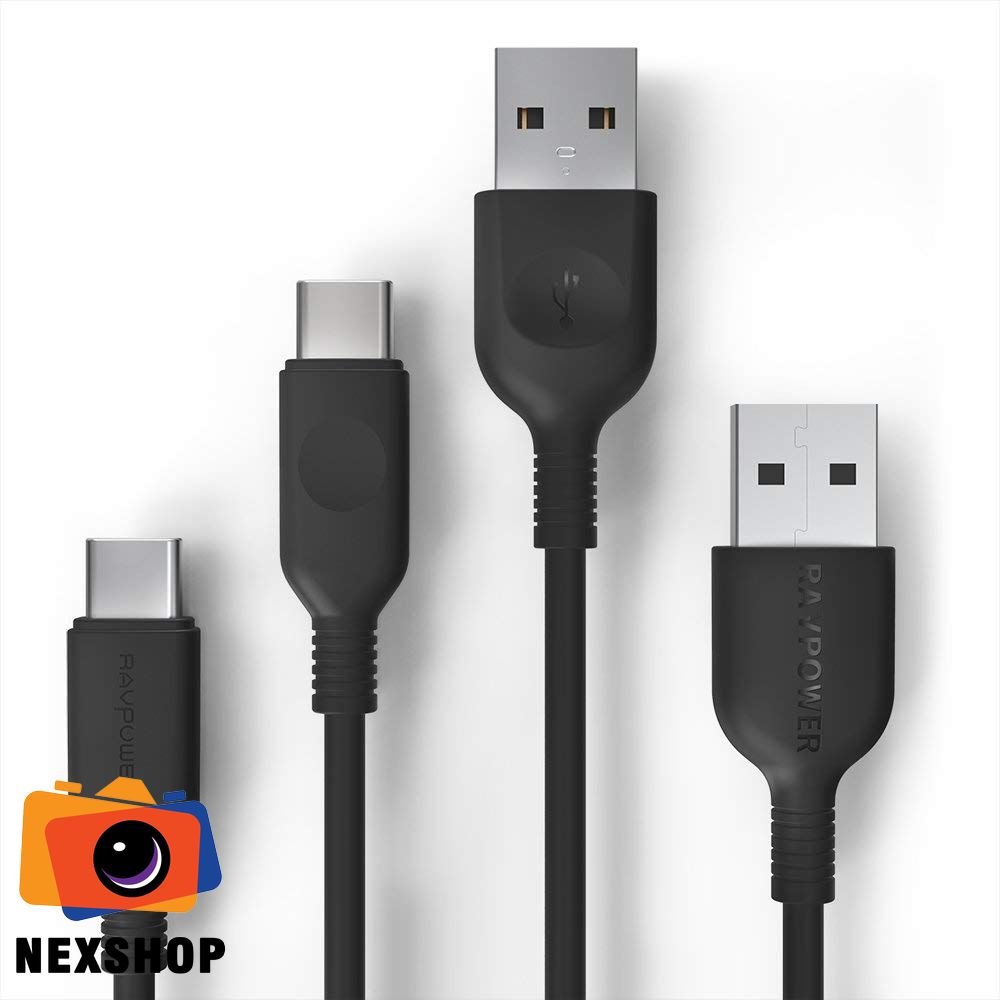 Dây USB-C RAVPower 1.8M | Chính hãng