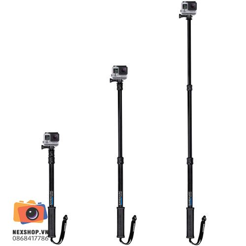 Gậy cầm tay Sandmarc Pole Black Edition cho Gopro và các máy quay có ngàm tương đương | Chính hãng