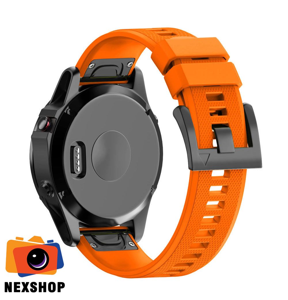 Dây đeo Fenix 5 màu cam 22mm | Chính hãng - mặt sau và phụ kiện đi kèm