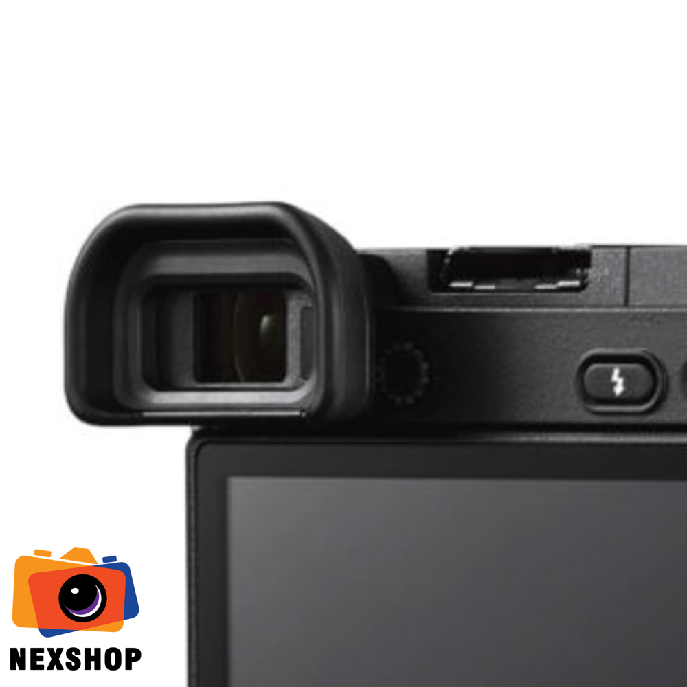 Eyecup JJC A6500 | Chống Ánh Sáng Phản Quang | Chính Hãng - mặt sau và phụ kiện đi kèm