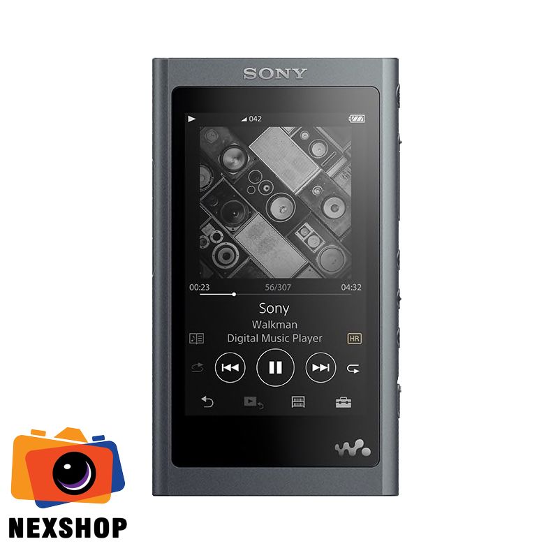 Máy nghe nhạc Sony Walkman NW-A55 | Chính hãng | Đen xám - thiết kế và phụ kiện
