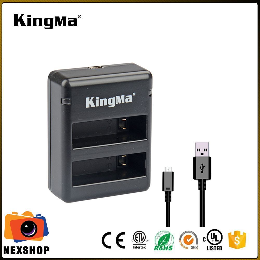 Sạc Đôi Kingma Cho Pin GoPro 8/5/6/7 | Chính Hãng - khả năng kết nối thiết bị