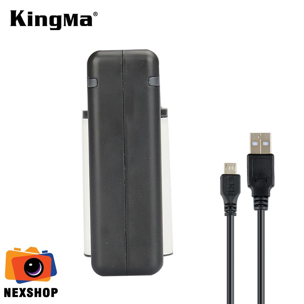 Bộ 2 pin kèm sạc Kingma cho pin Sony BX1 | Nhập khẩu