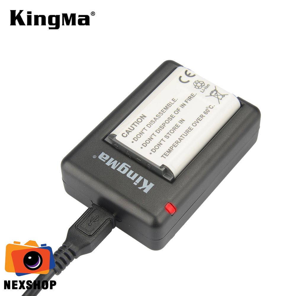 Bộ 2 pin kèm sạc Kingma cho pin Sony BX1 | Nhập khẩu