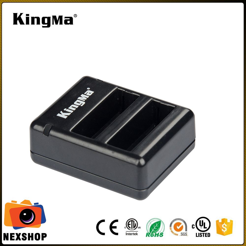 Sạc đôi Kingma cho pin Gopro 8/5/6/7 | Nhập khẩu