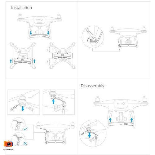 Hệ thống vận chuyển hàng hóa dòng PhanTom 4 | Nhập khẩu