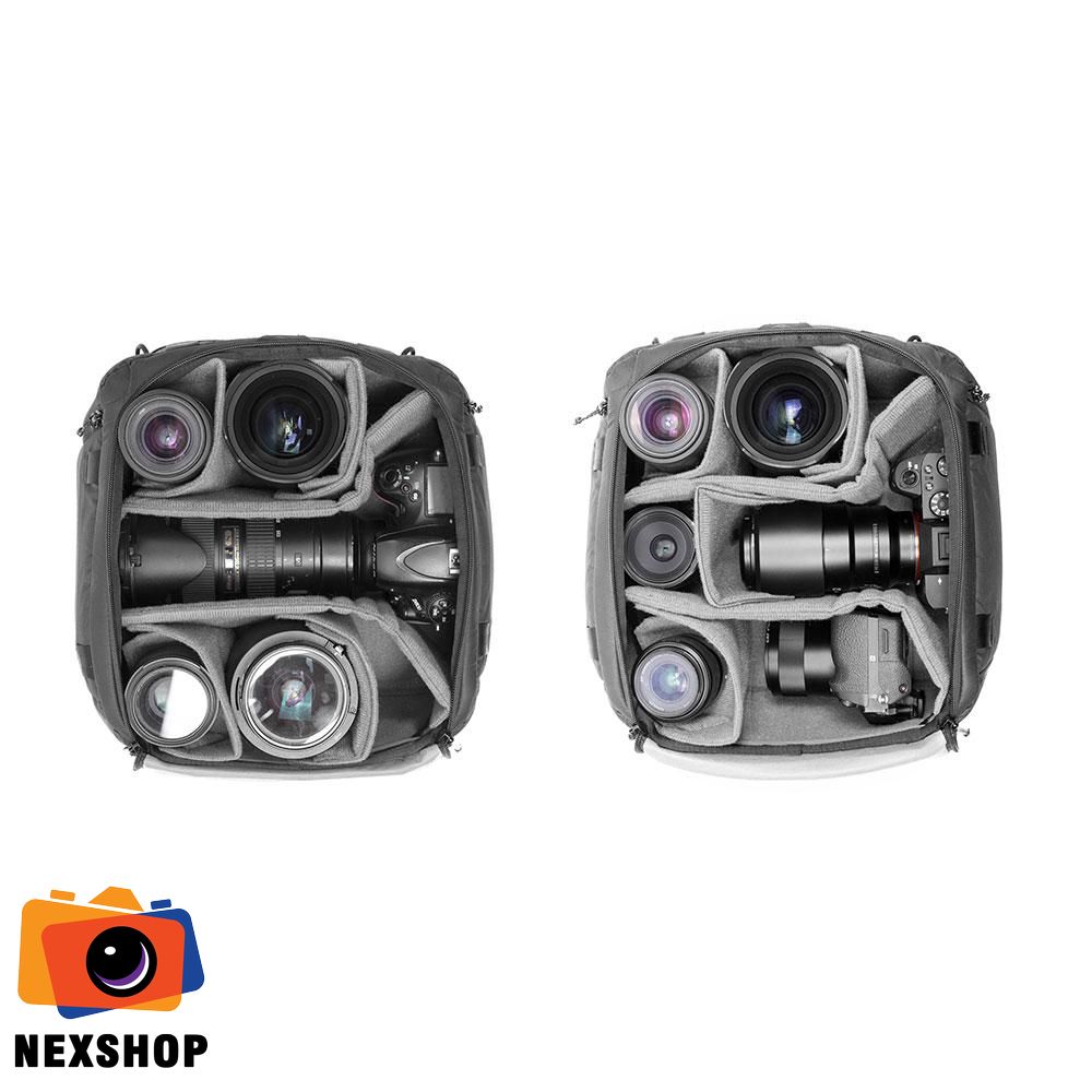 Ngăn đựng máy ảnh Peak Design Camera Cube - Medium | Chính hãng - cấu hình hộp sạc