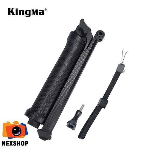 Gậy 3 Khúc Kingma Cho Gopro | Nhập Khẩu Chính Hãng - cấu hình hộp sạc