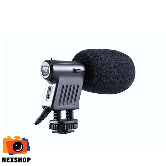 Mic thu âm máy ảnh Boya BY-VM01 | Chính hãng - khả năng kết nối thiết bị