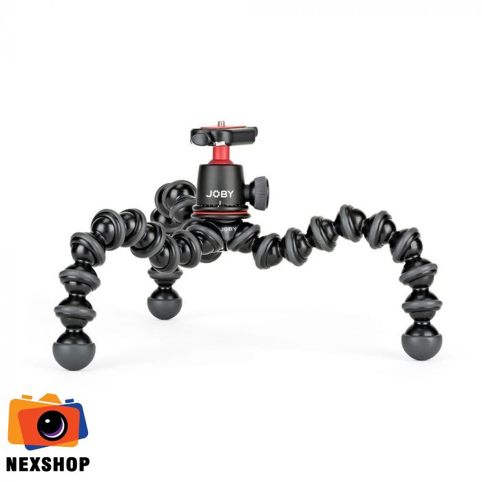 Chân máy uốn cong Joby Gorillapod 3K kèm BallHead 3K | Màu đen | Chính hãng