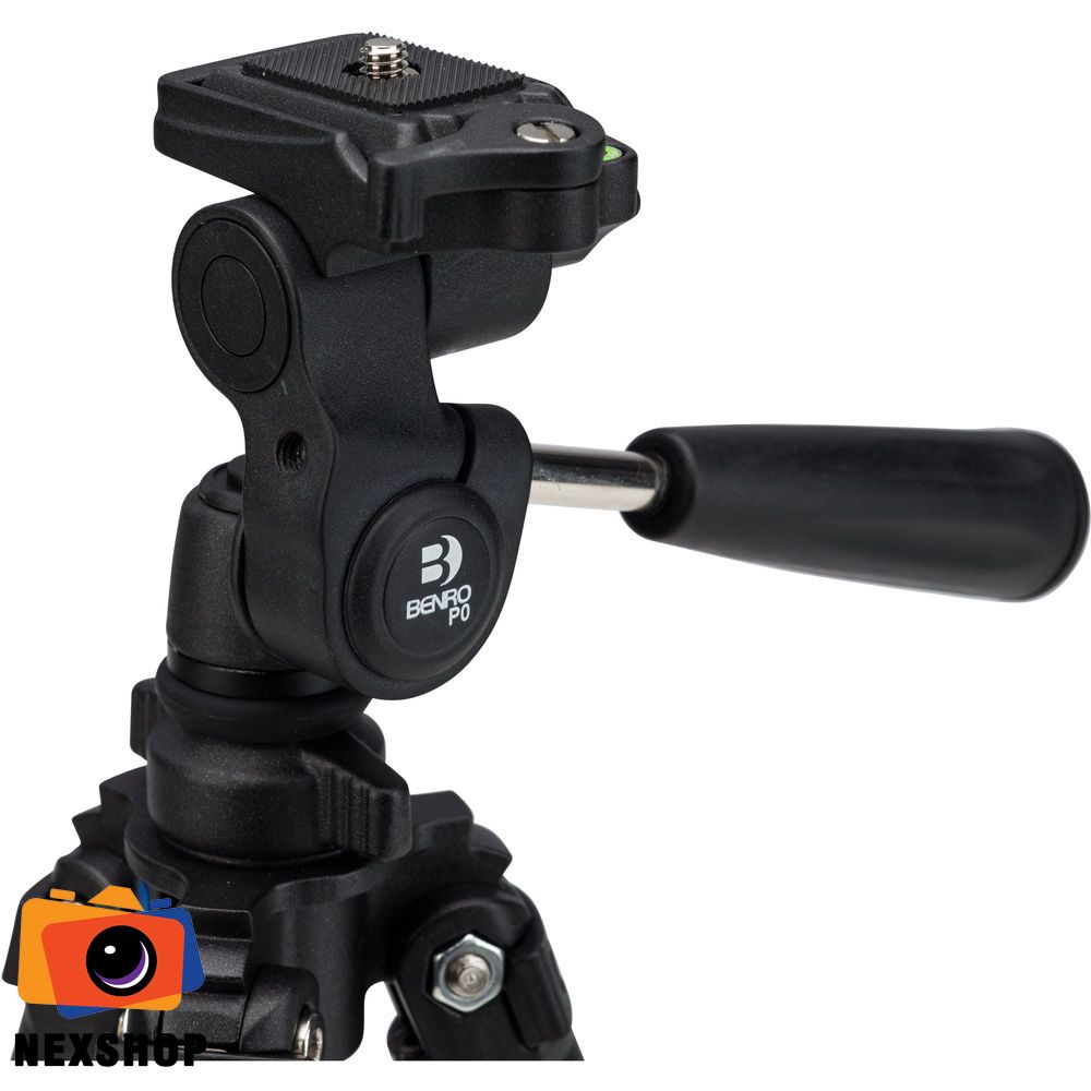 Chân máy quay Benro Active TAC008AP0 | Chính hãng - mặt sau và phụ kiện đi kèm