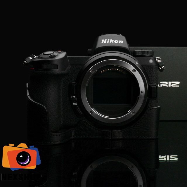 Bao da Gariz Nikon Z6/7 | Màu đen | Chính hãng - cấu hình hộp sạc