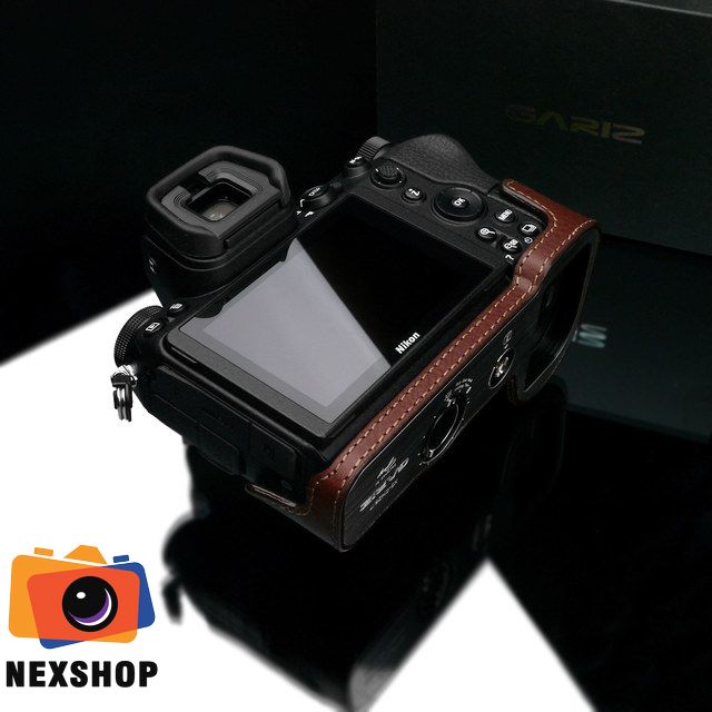 Bao da Gariz Nikon Z6/7 | Nâu đậm | Nhập khẩu