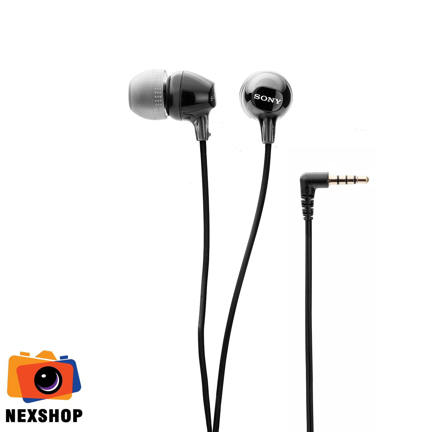 Tai nghe In-ear MDR-EX15AP | Đen | Chính hãng