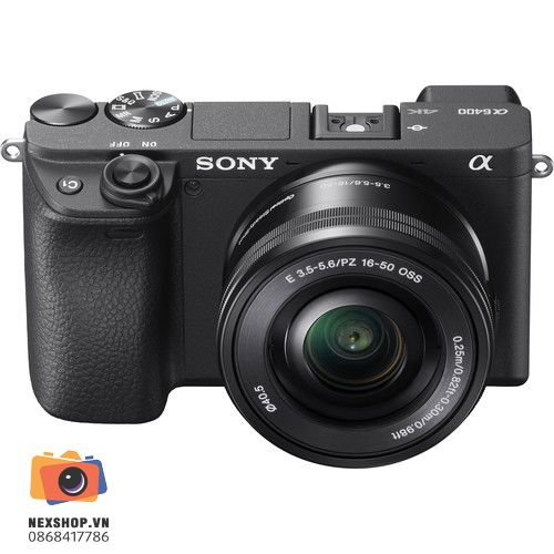 Sony A6400 | KIT 16-50 Đen | Chính hãng | SonyVN | Bảo hành 2 năm