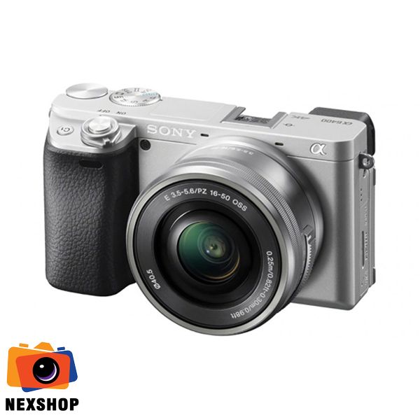 Sony A6400 | KIT 16-50 Bạc | Chính hãng | SonyVN | Bảo hành 2 năm