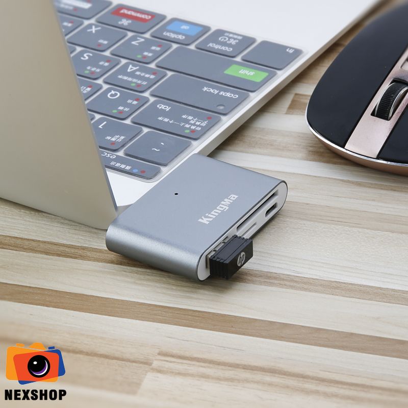 Đầu đọc thẻ nhớ đầu USB Type-C Kingma cho Smartphone | Nhập khẩu