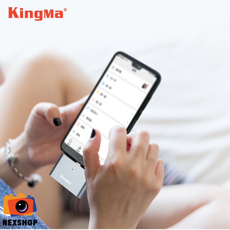 Đầu đọc thẻ nhớ đầu USB Type-C Kingma cho Smartphone | Nhập khẩu