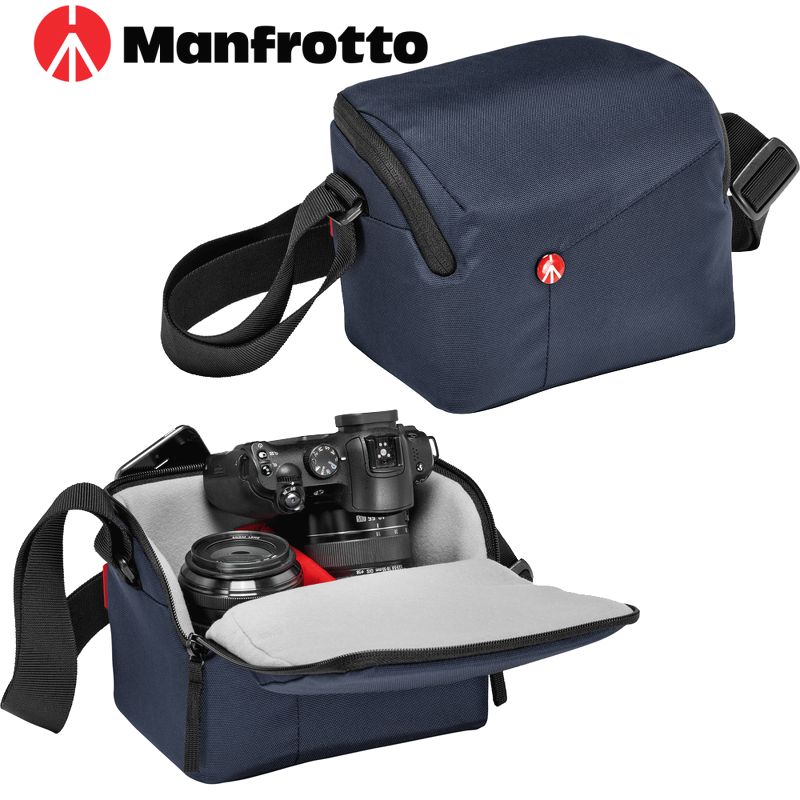 Túi máy ảnh Manfrotto DSLR Shoulder Bag | Màu xanh tím than