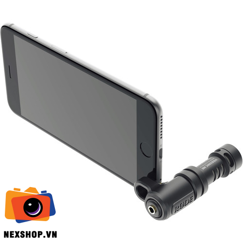 Micro RODE VideoMic Me | Micro định hướng chính hãng - mặt sau và phụ kiện đi kèm