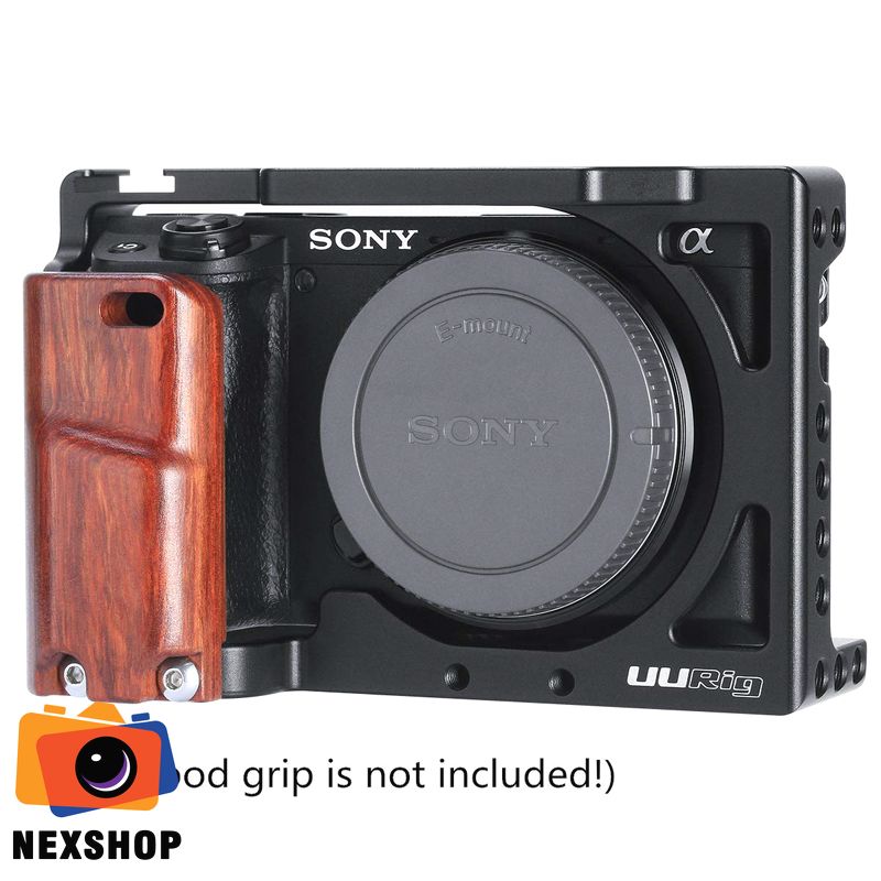 Ngàm gắn phụ kiện Ulanzi Sony A6400 | Chính hãng - mặt sau và phụ kiện đi kèm