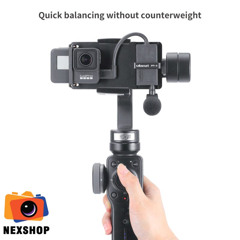 Ngàm gắn GoPro vào gimbal chống rung cho điện thoại |Nhập khẩu