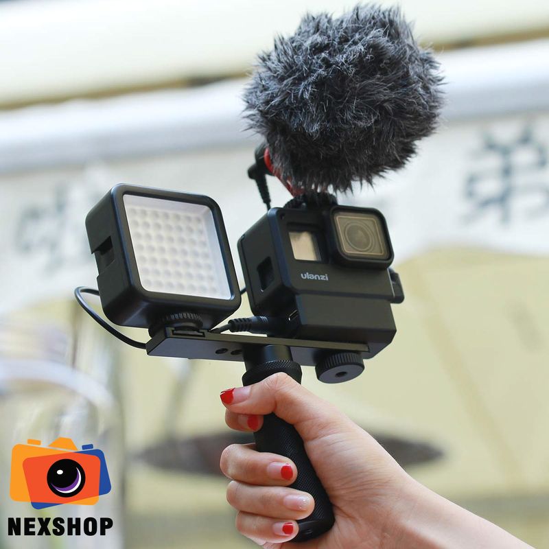 Ngàm mở rộng Ulanzi hỗ trợ quay phim dùng MIC rời và Apdapter Mic GoPro Hero | Nhập khẩu