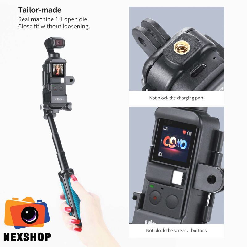 Ngàm chuyển Ulanzi DJI OSMO Pocket dùng chân 1/4