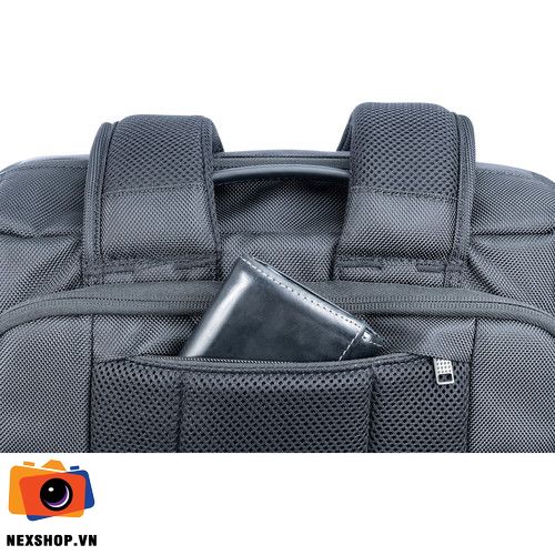 Balo máy ảnh Vanguard VEO SELECT 49 | Chống sốc, chống nước | Chí - mặt sau và phụ kiện đi kèm