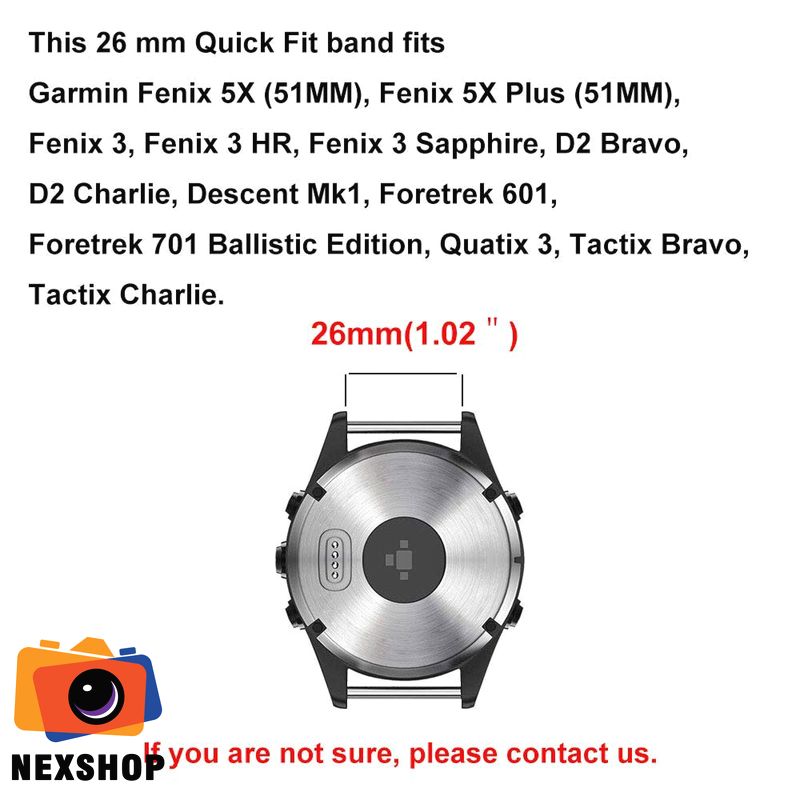 Dây đồng hồ LDFAS Titanium 26mm | Chính hãng - khả năng kết nối thiết bị