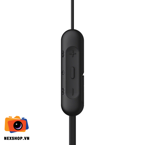 Tai nghe In-ear không dây WI-C200 | Âm thanh rõ nét | Chính hãng - mặt sau và phụ kiện đi kèm