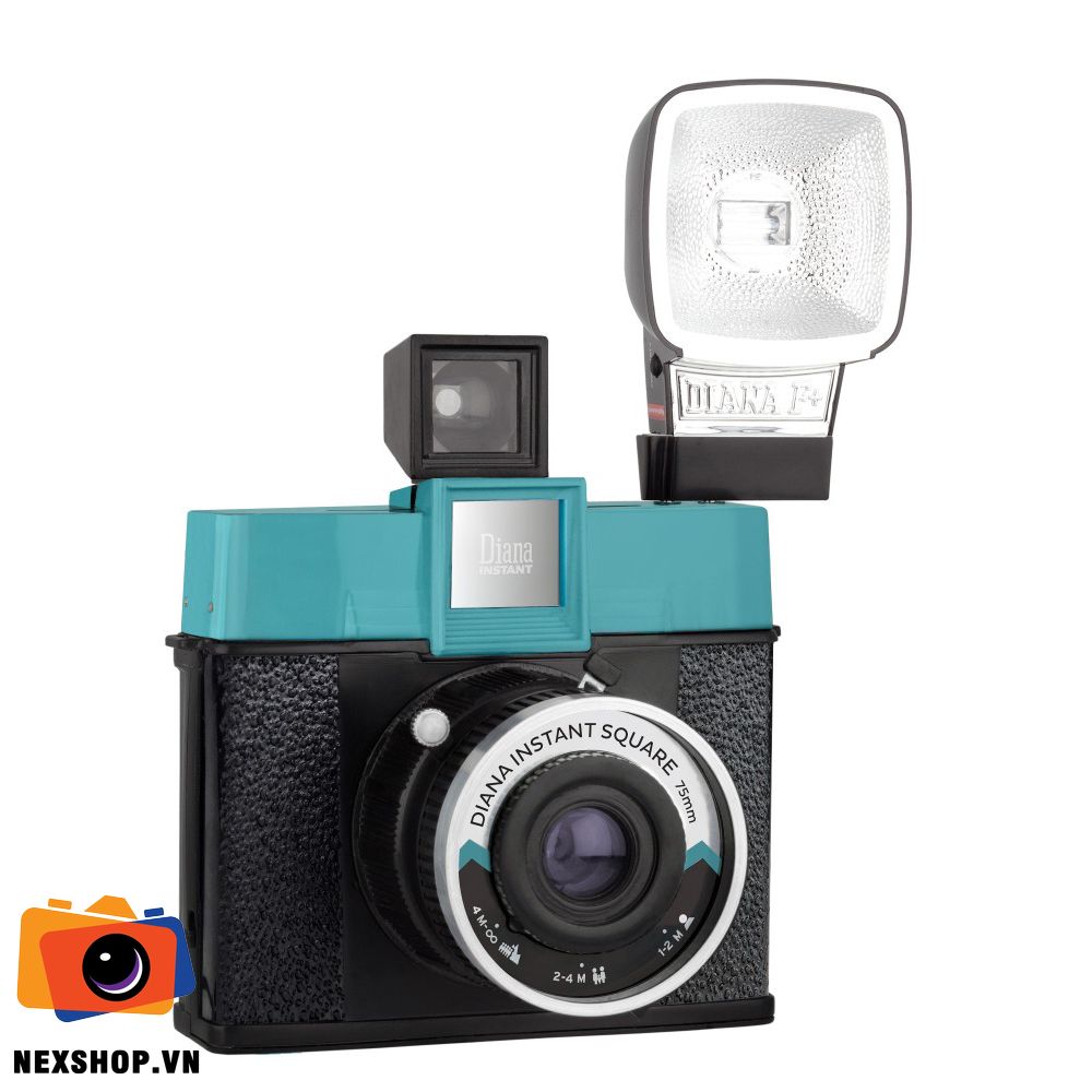 Máy Ảnh Phim Lomo Diana Instant Square Camera Kèm Flash | Chính h - khả năng kết nối thiết bị