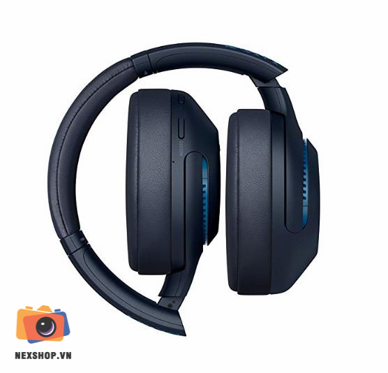 Tai nghe không dây chống ồn Sony WH-XB900N | Màu xanh | Chính hãn - khả năng kết nối thiết bị
