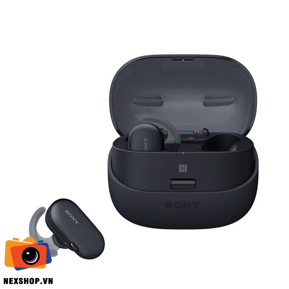 Tai nghe In-ear thể thao Sony WF-SP900N | Chống ồn chủ động | Chí - cấu hình hộp sạc