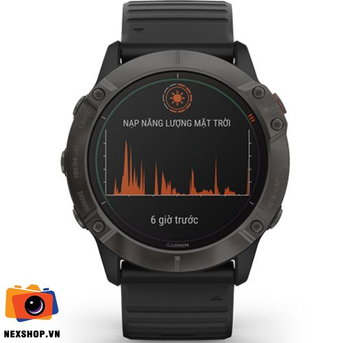 Đồng hồ thông minh Fēnix 6X - Titanium Carbon Gray DLC | Chính hã - khả năng kết nối thiết bị