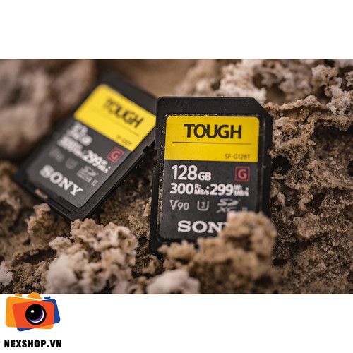 Thẻ nhớ Sony 128GB SF-G Tough Series UHS-II SDXC | Chính hãng