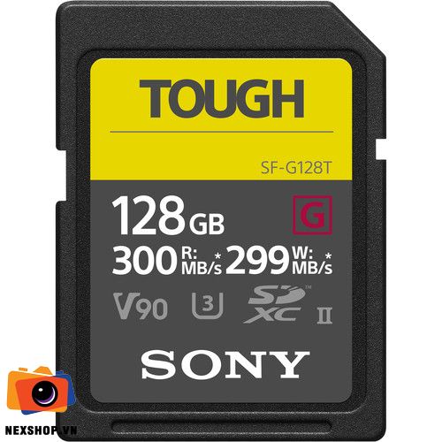 Thẻ nhớ Sony 128GB SF-G Tough Series UHS-II SDXC | Chính hãng